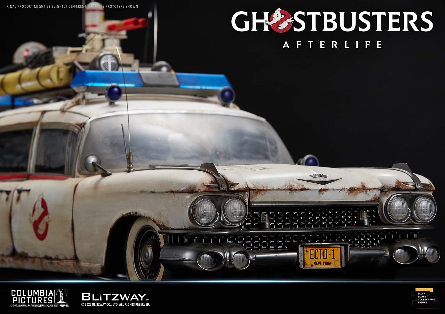 PRE-ORDER Blitzway - Ghostbuster: Afterlife - Ecto-1 1/6