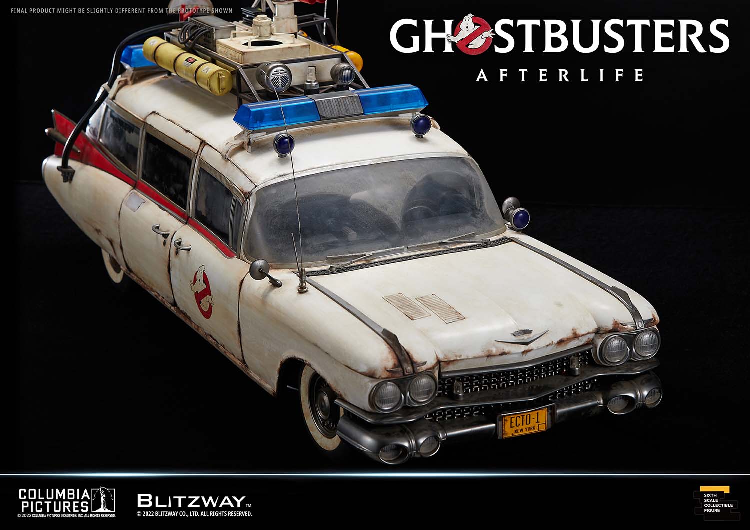PRE-ORDER Blitzway - Ghostbuster: Afterlife - Ecto-1 1/6