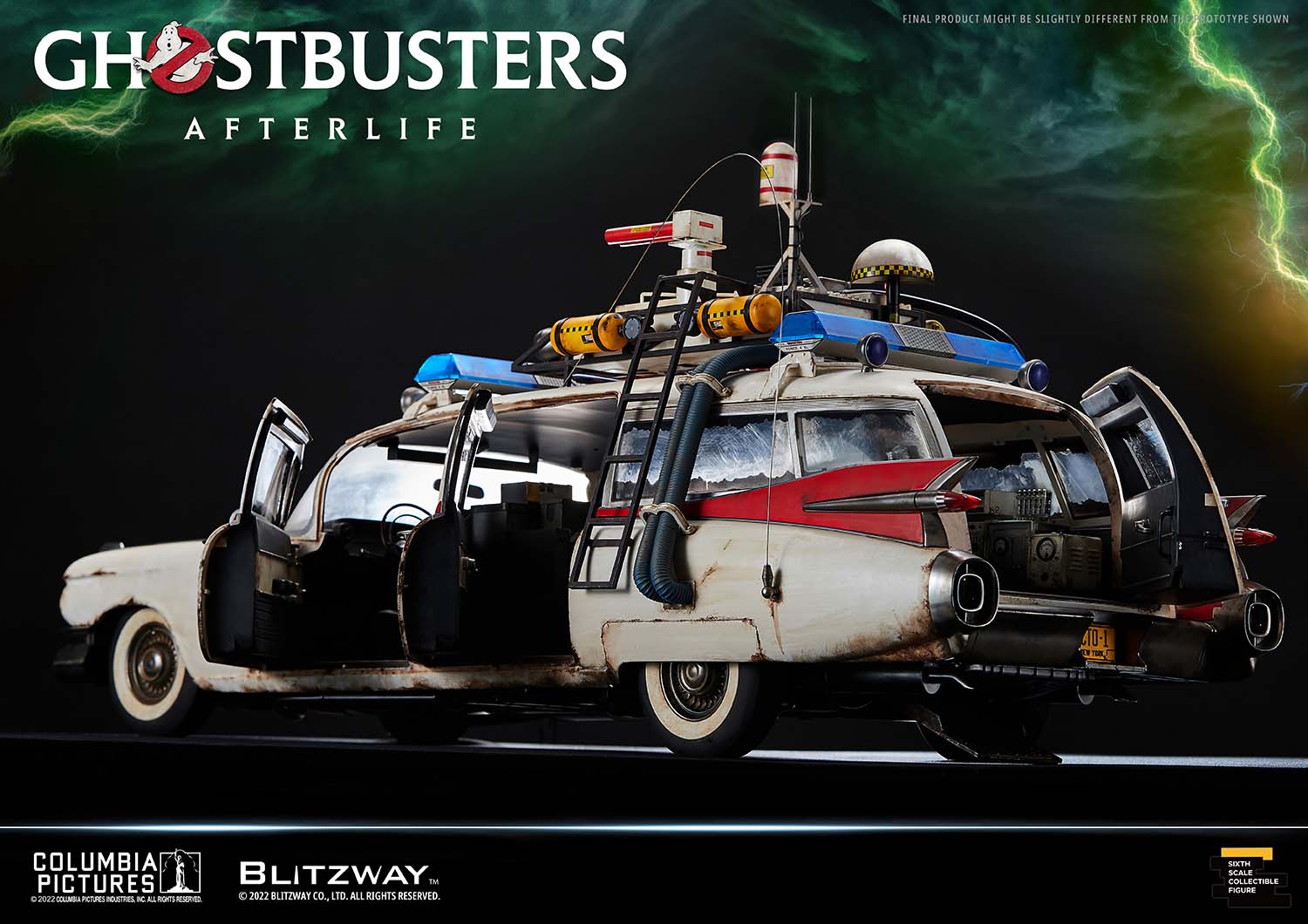 PRE-ORDER Blitzway - Ghostbuster: Afterlife - Ecto-1 1/6