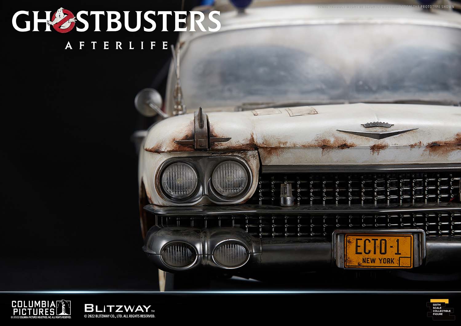 PRE-ORDER Blitzway - Ghostbuster: Afterlife - Ecto-1 1/6