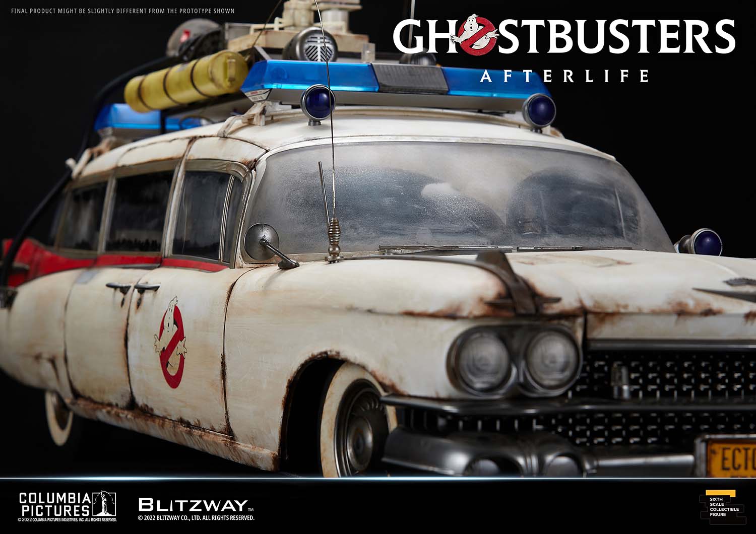 PRE-ORDER Blitzway - Ghostbuster: Afterlife - Ecto-1 1/6