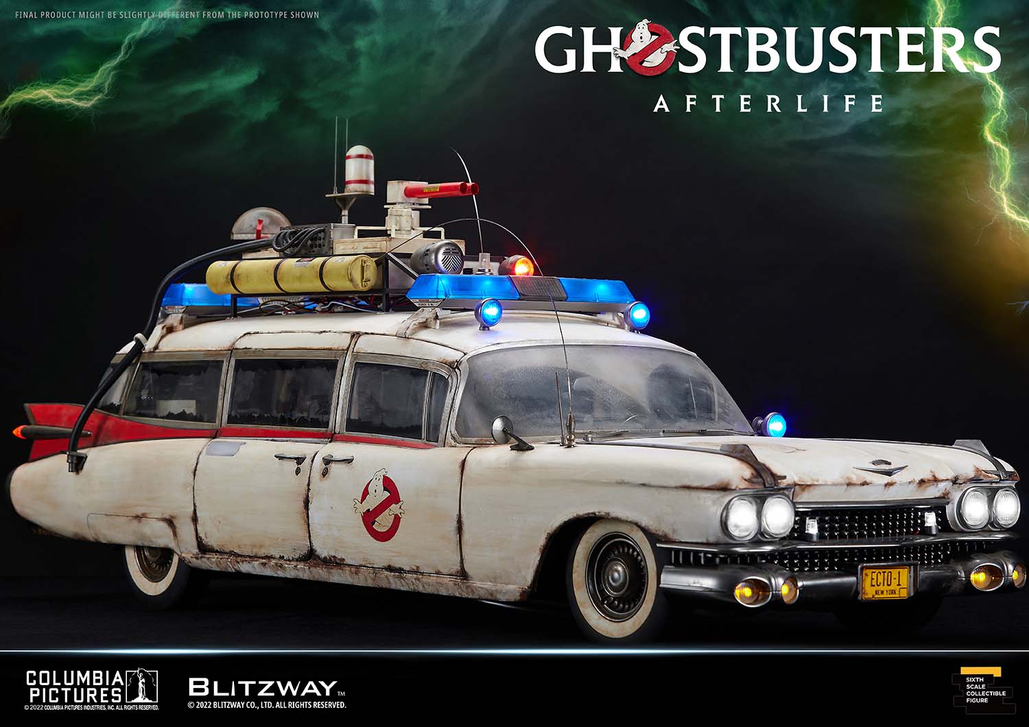 PRE-ORDER Blitzway - Ghostbuster: Afterlife - Ecto-1 1/6