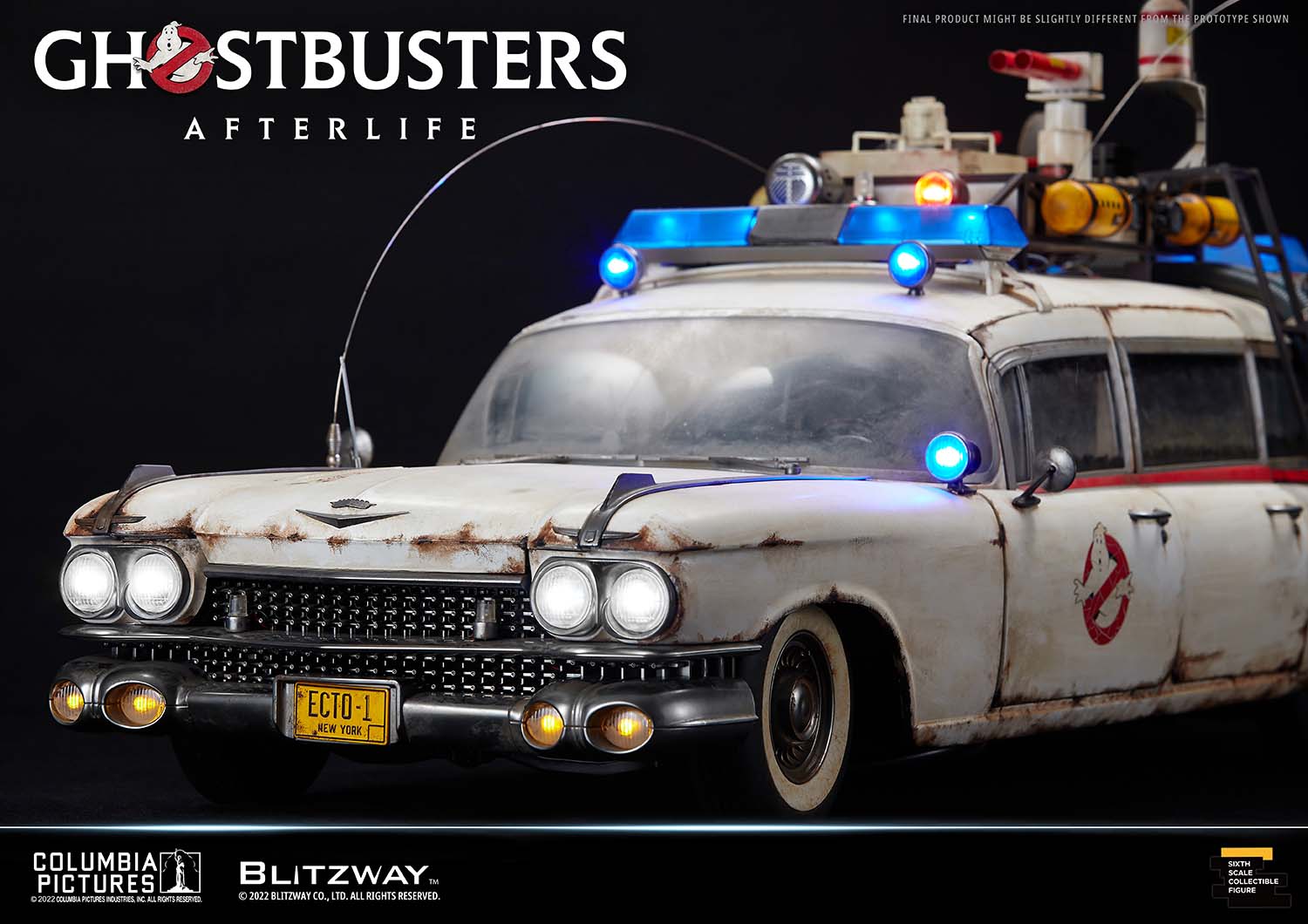 PRE-ORDER Blitzway - Ghostbuster: Afterlife - Ecto-1 1/6