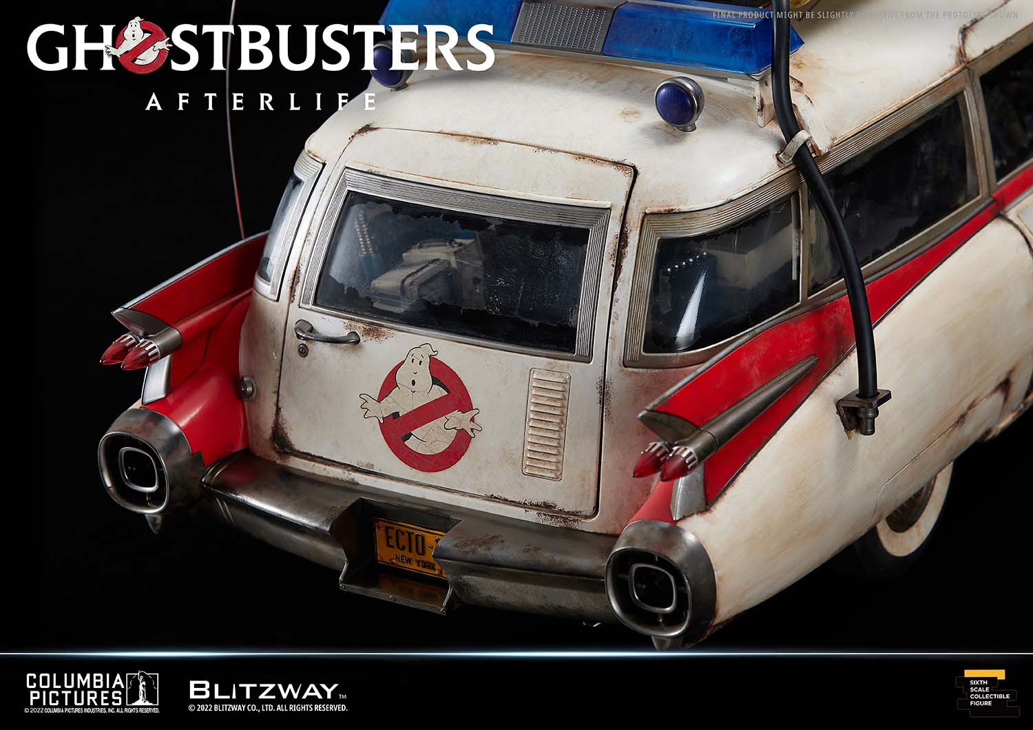 PRE-ORDER Blitzway - Ghostbuster: Afterlife - Ecto-1 1/6