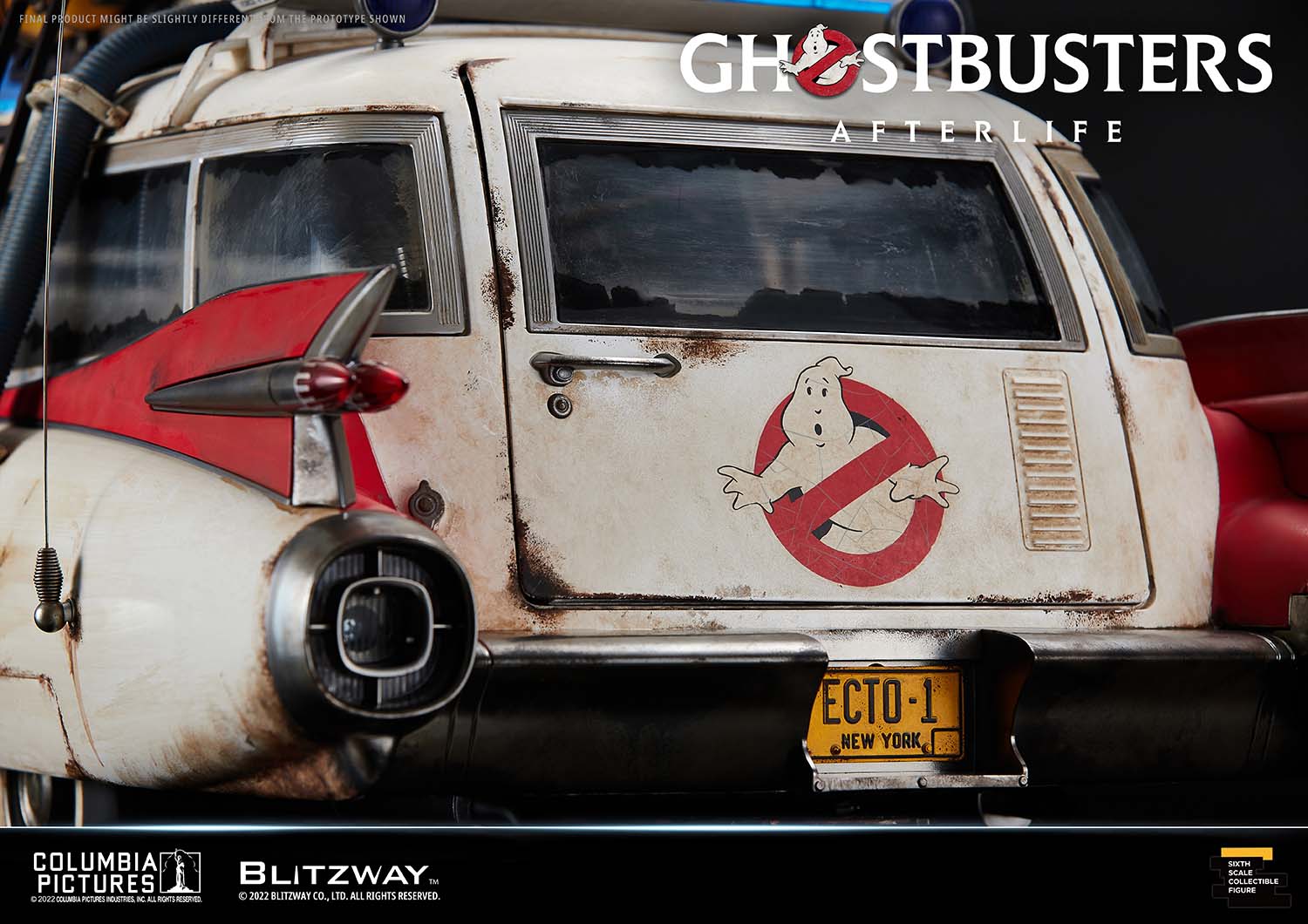 PRE-ORDER Blitzway - Ghostbuster: Afterlife - Ecto-1 1/6