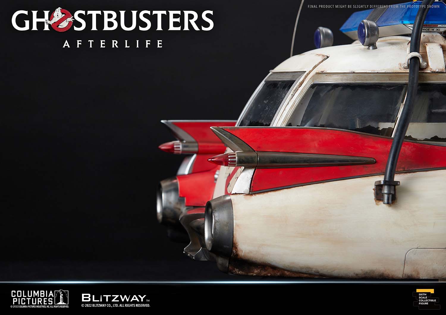 PRE-ORDER Blitzway - Ghostbuster: Afterlife - Ecto-1 1/6