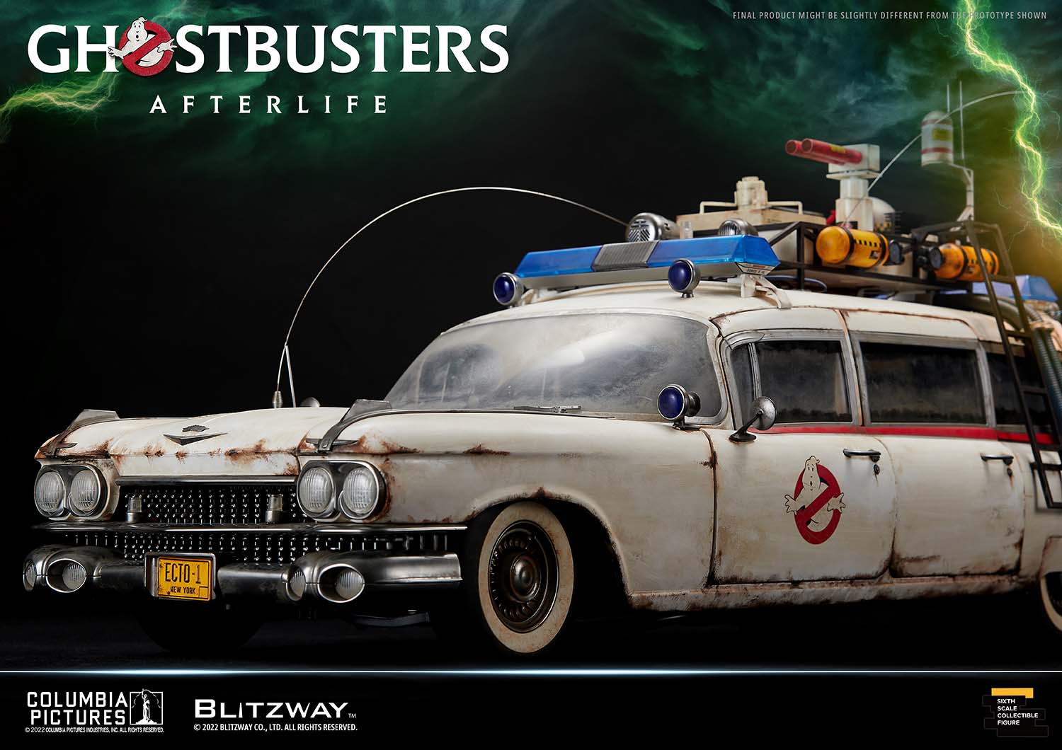 PRE-ORDER Blitzway - Ghostbuster: Afterlife - Ecto-1 1/6