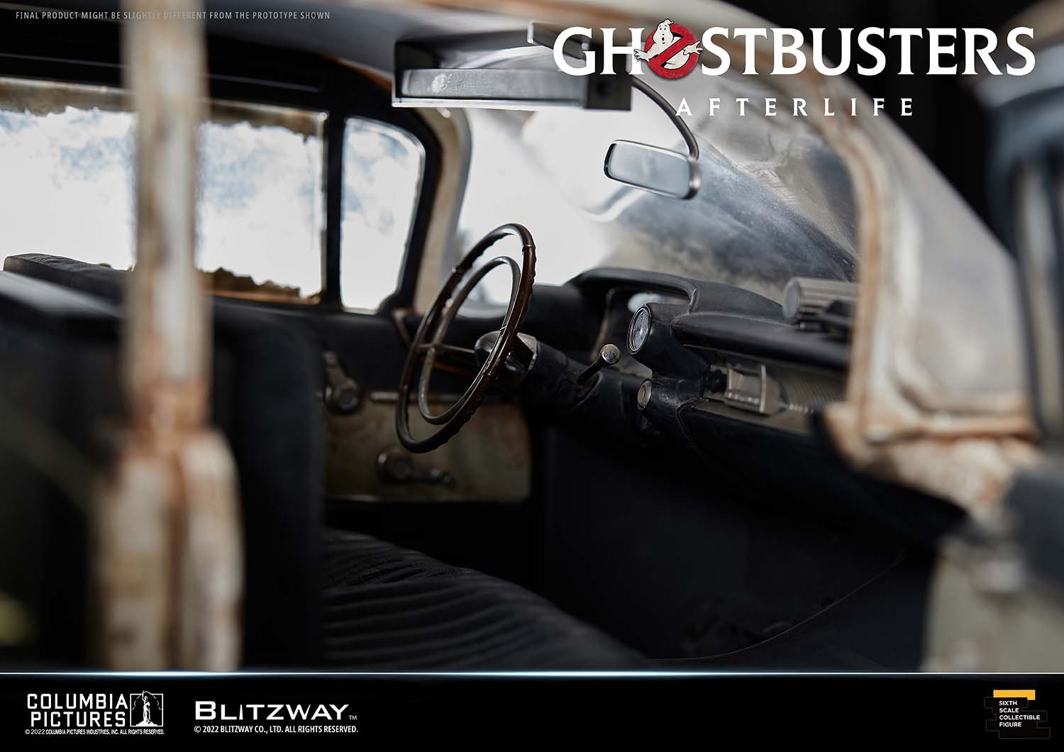 PRE-ORDER Blitzway - Ghostbuster: Afterlife - Ecto-1 1/6