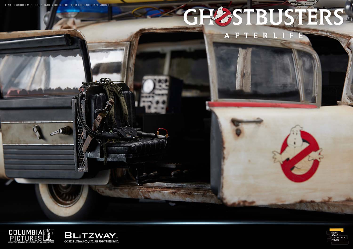 PRE-ORDER Blitzway - Ghostbuster: Afterlife - Ecto-1 1/6