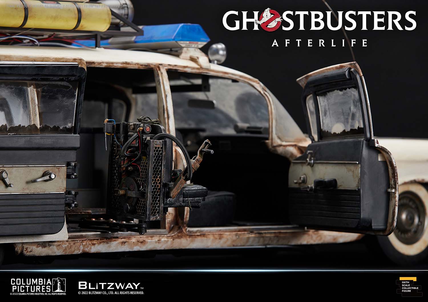 PRE-ORDER Blitzway - Ghostbuster: Afterlife - Ecto-1 1/6