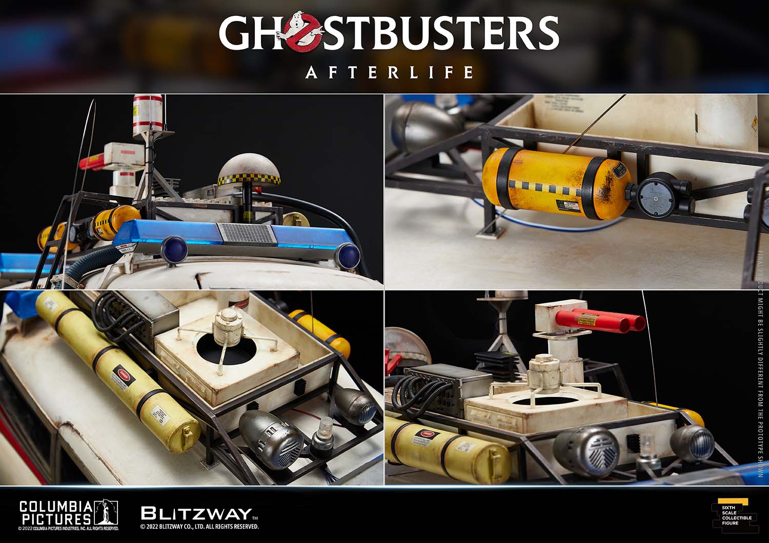 PRE-ORDER Blitzway - Ghostbuster: Afterlife - Ecto-1 1/6