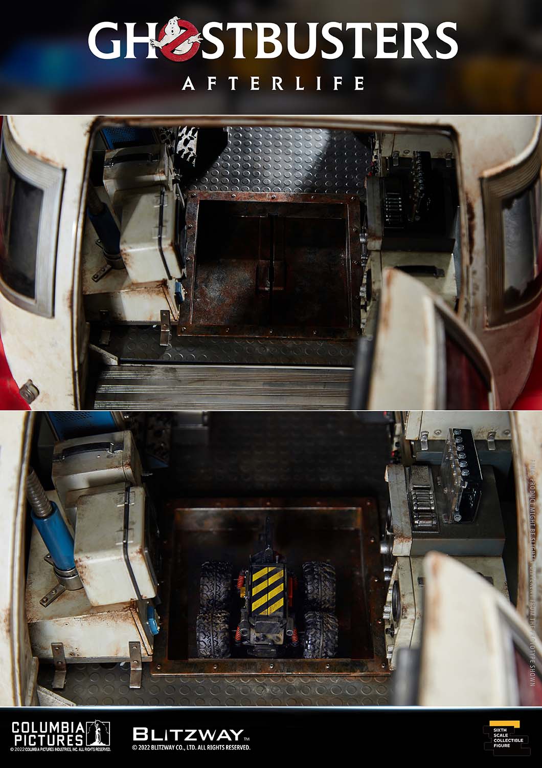 PRE-ORDER Blitzway - Ghostbuster: Afterlife - Ecto-1 1/6