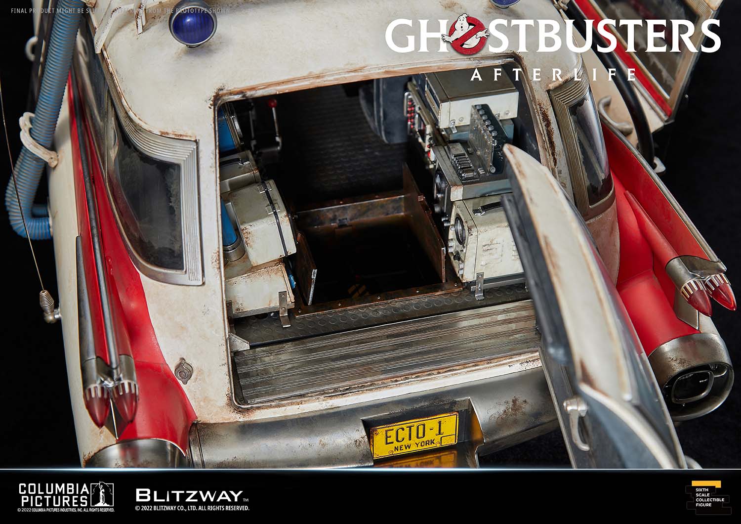 PRE-ORDER Blitzway - Ghostbuster: Afterlife - Ecto-1 1/6
