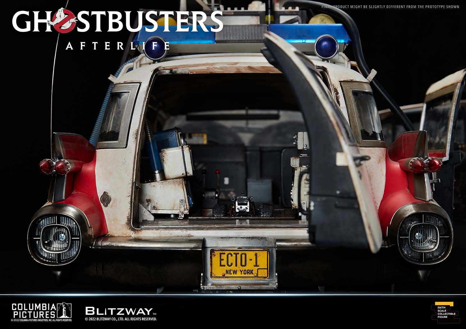 PRE-ORDER Blitzway - Ghostbuster: Afterlife - Ecto-1 1/6