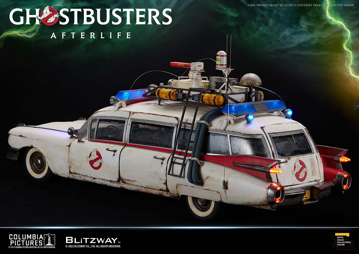 PRE-ORDER Blitzway - Ghostbuster: Afterlife - Ecto-1 1/6