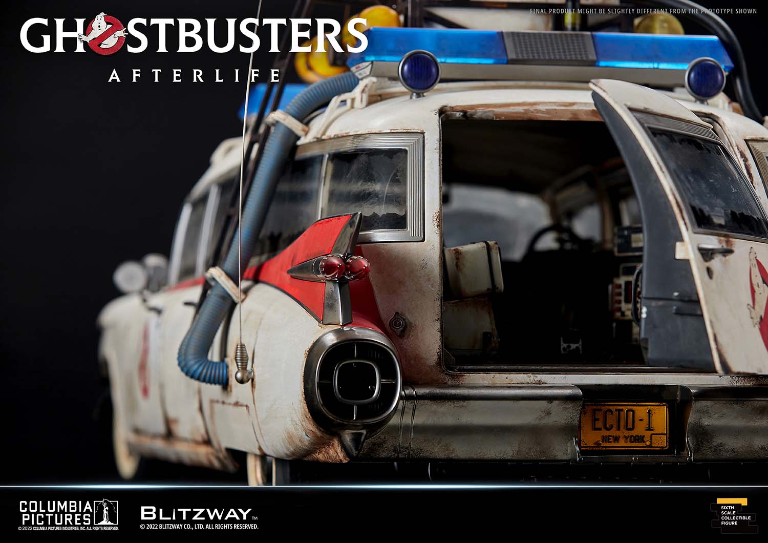 PRE-ORDER Blitzway - Ghostbuster: Afterlife - Ecto-1 1/6