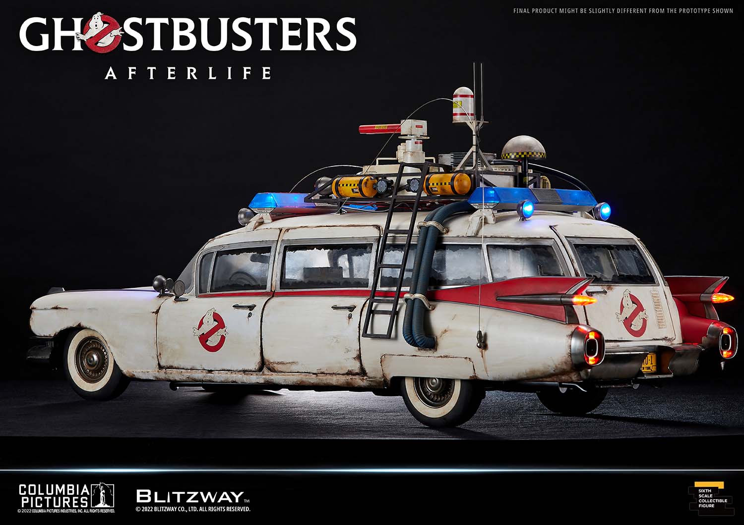 PRE-ORDER Blitzway - Ghostbuster: Afterlife - Ecto-1 1/6