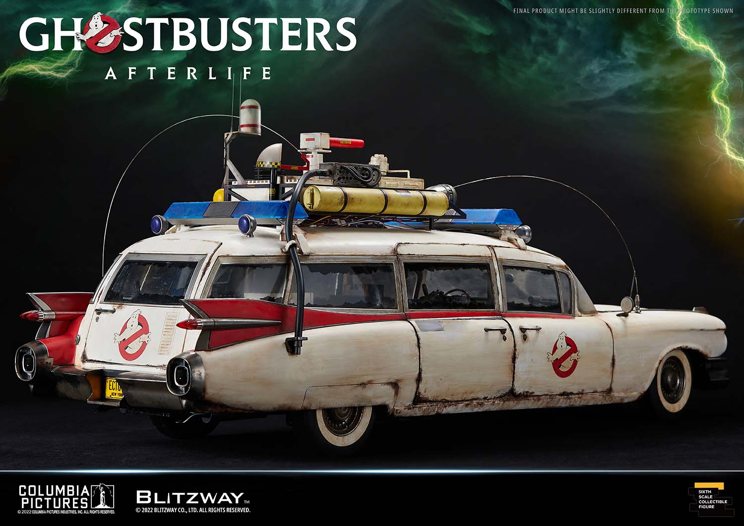 PRE-ORDER Blitzway - Ghostbuster: Afterlife - Ecto-1 1/6