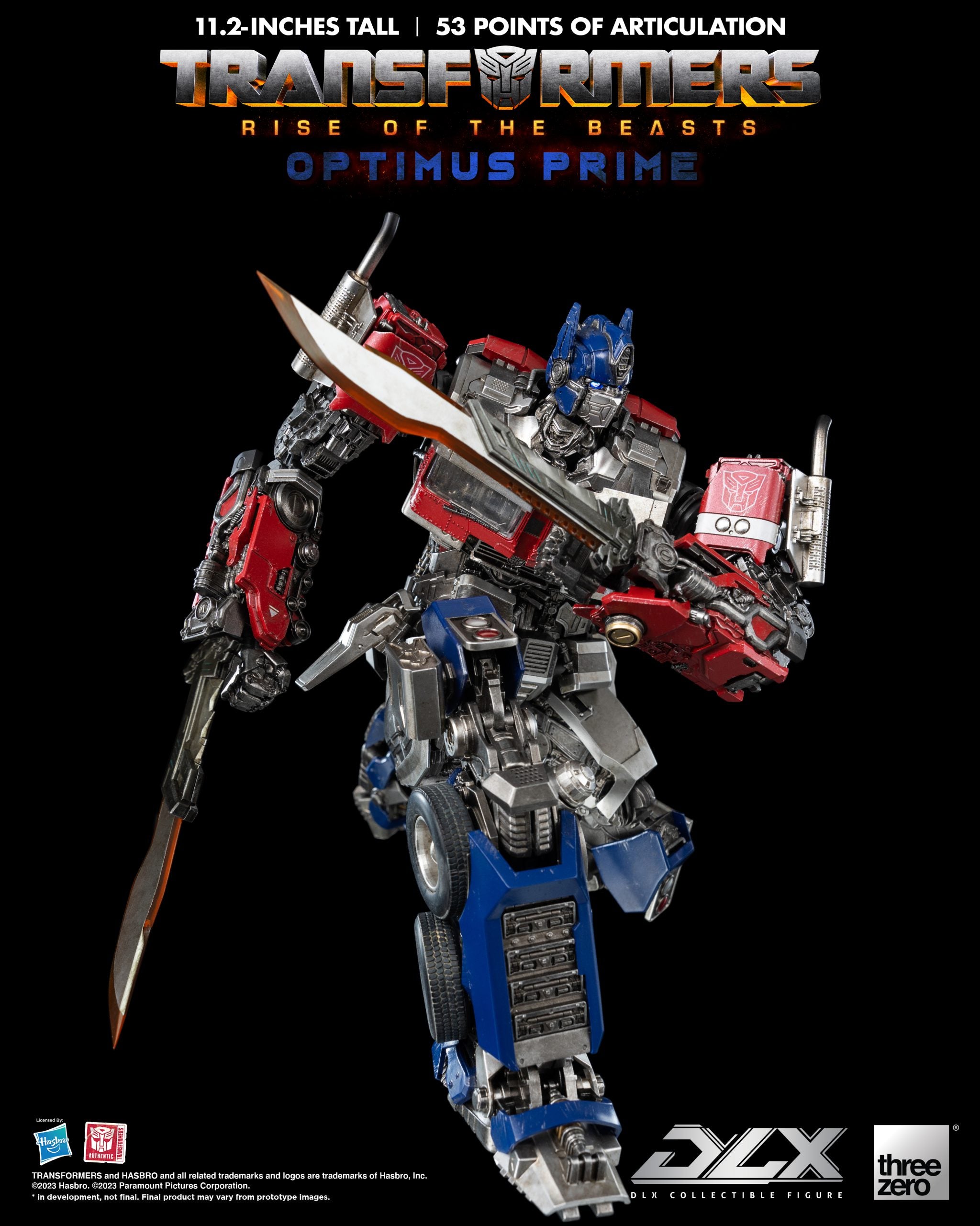 PRE-ORDER threezero - Transformers: Rise of the Beasts - DLX Optimus Prime