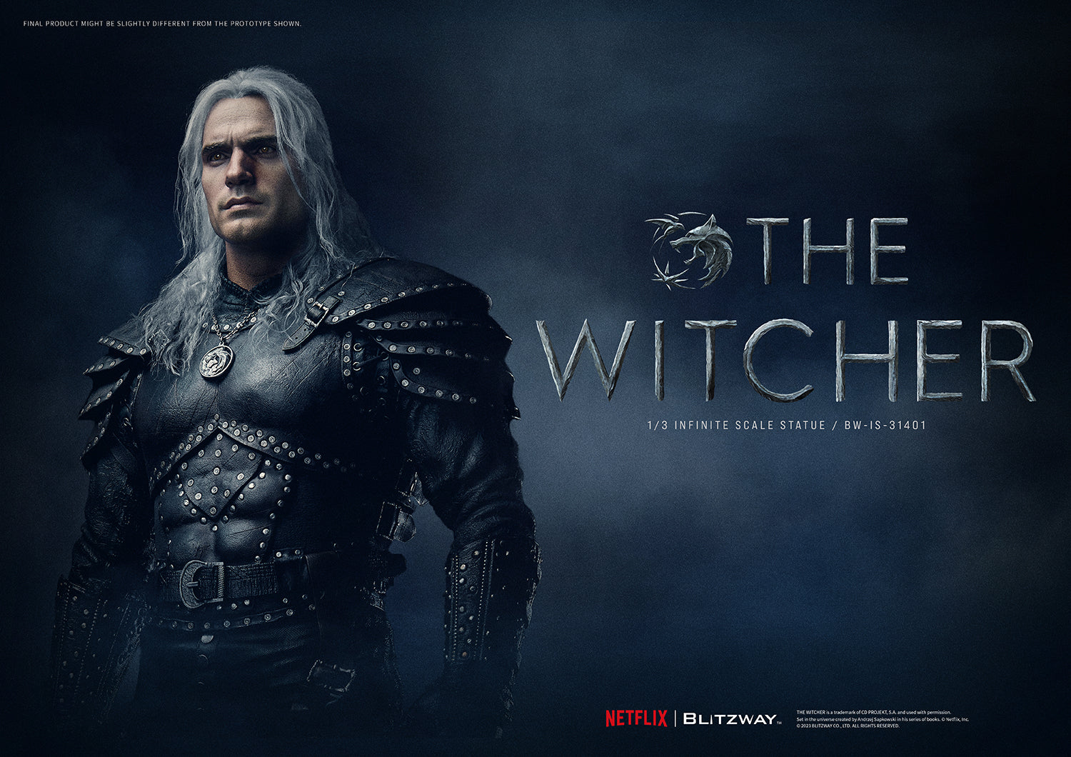 PRE-ORDER The Witcher - Geralt of Rivia 1/3