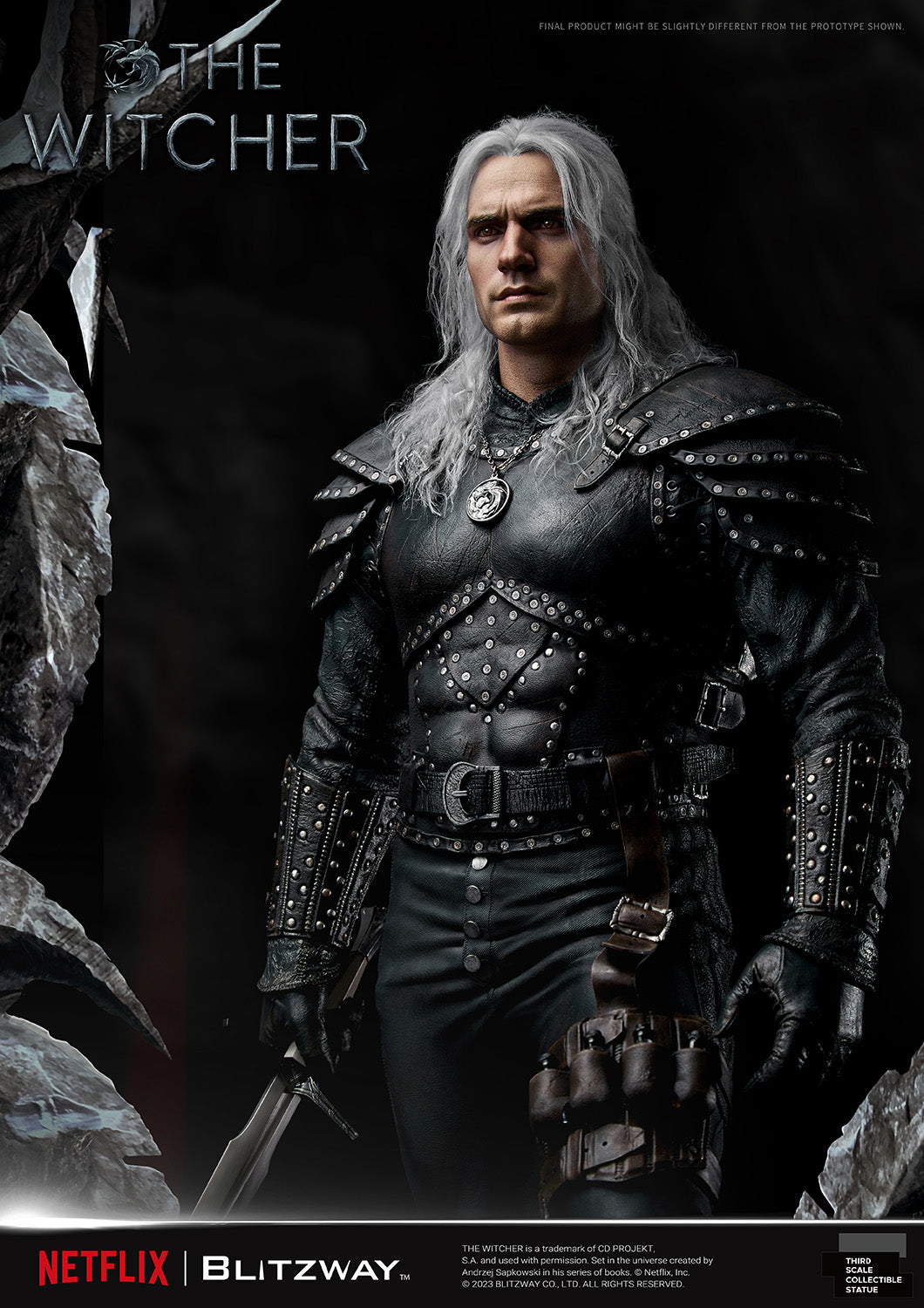 PRE-ORDER The Witcher - Geralt of Rivia 1/3