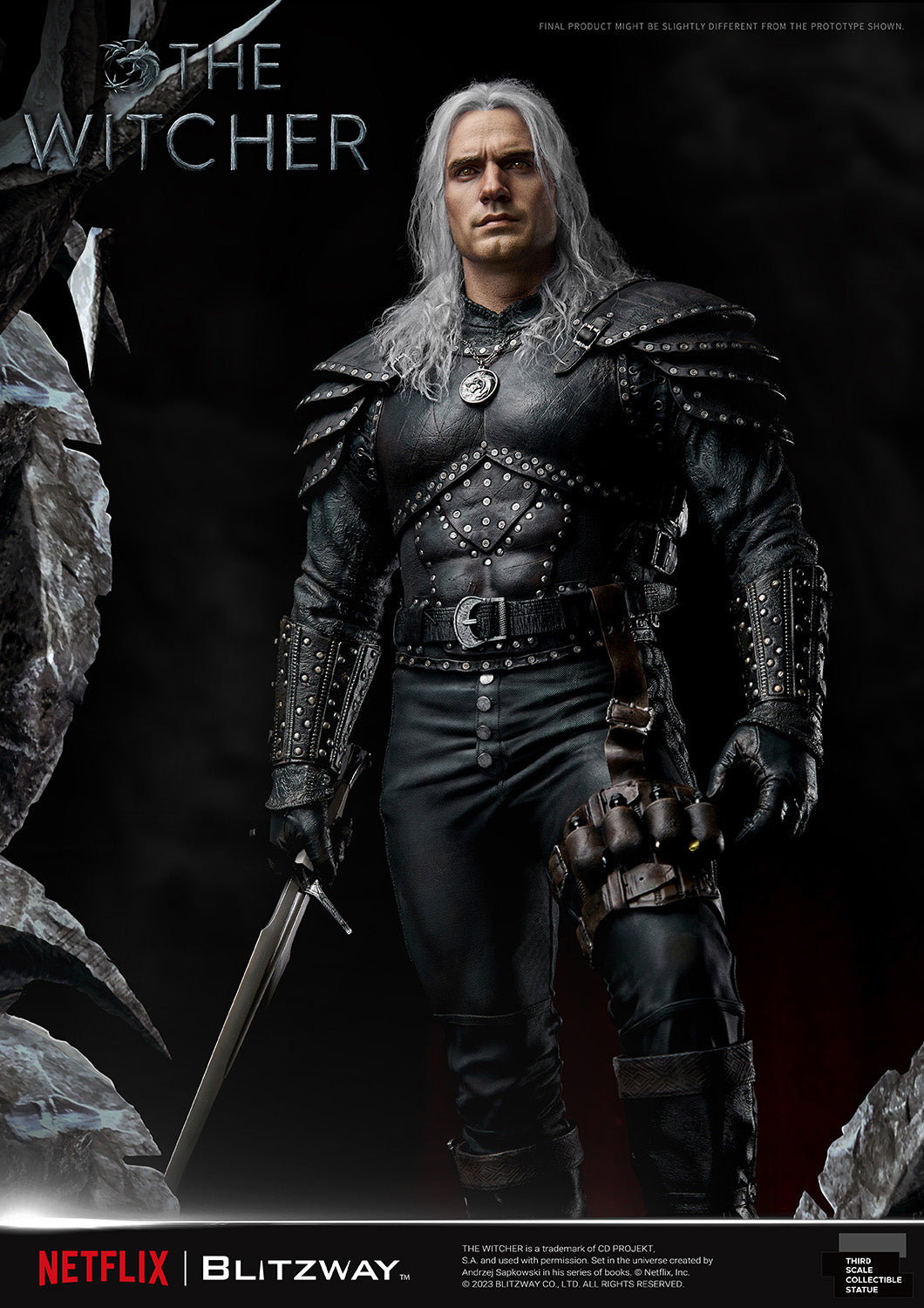 PRE-ORDER The Witcher - Geralt of Rivia 1/3