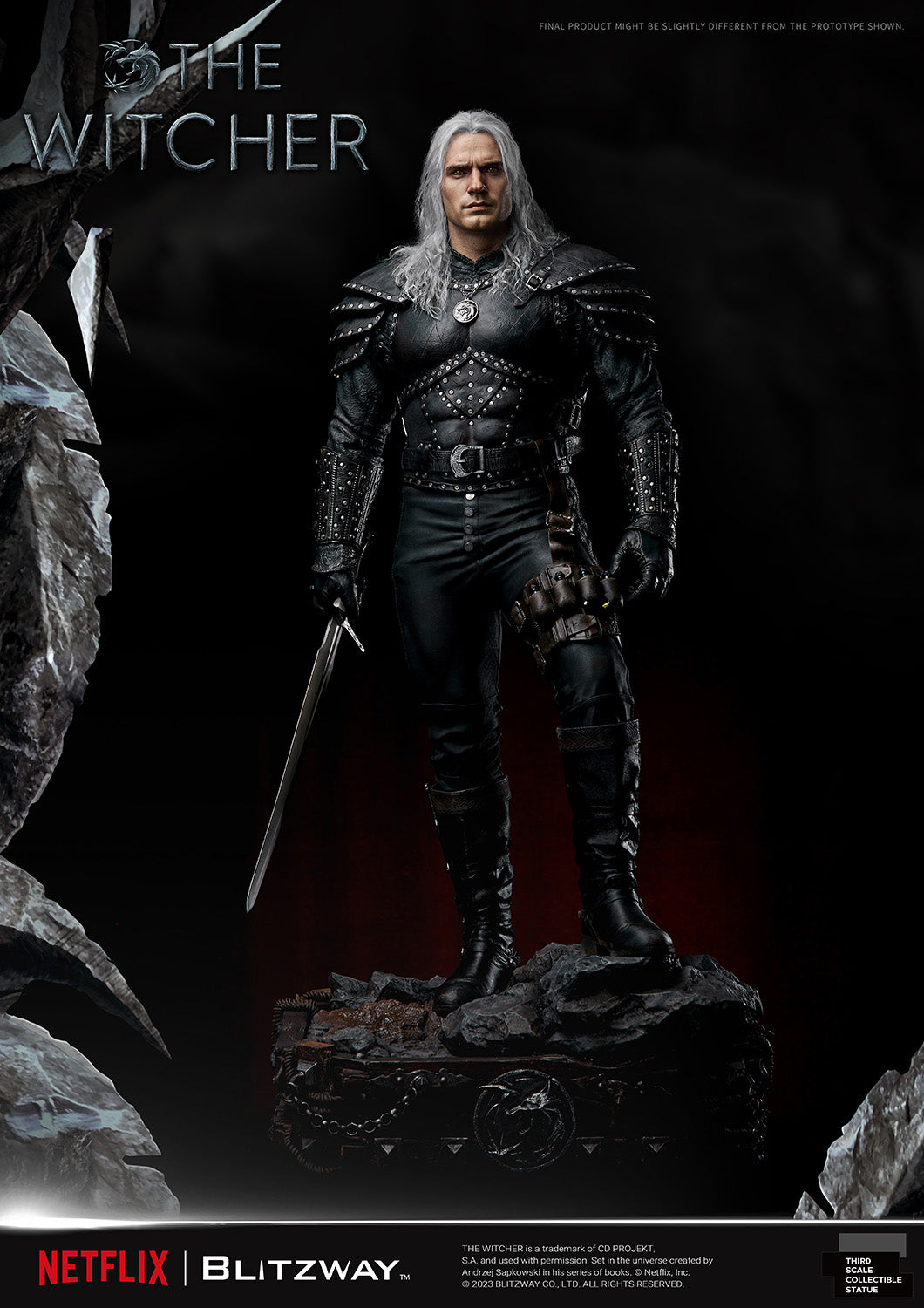 PRE-ORDER The Witcher - Geralt of Rivia 1/3