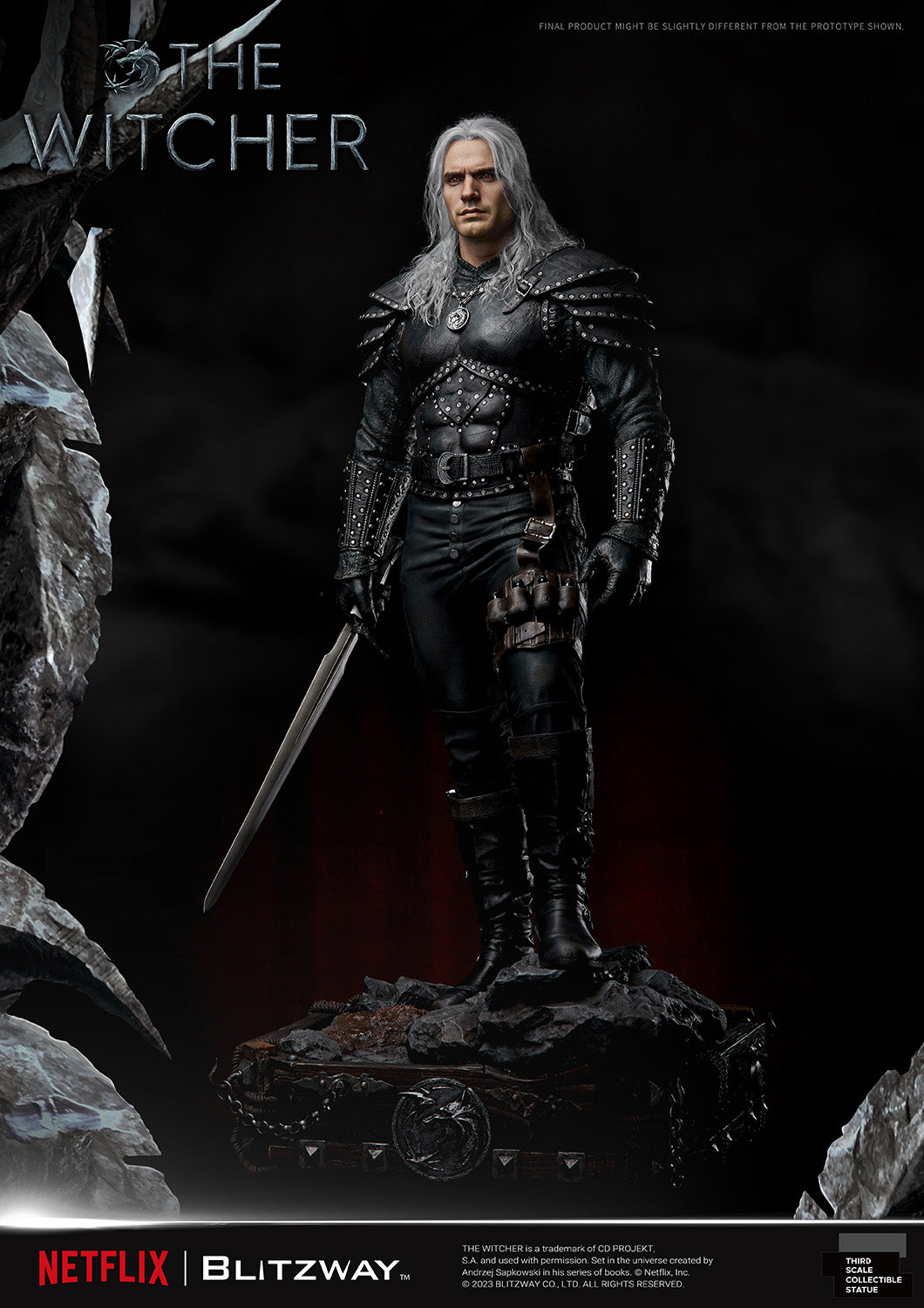 PRE-ORDER The Witcher - Geralt of Rivia 1/3