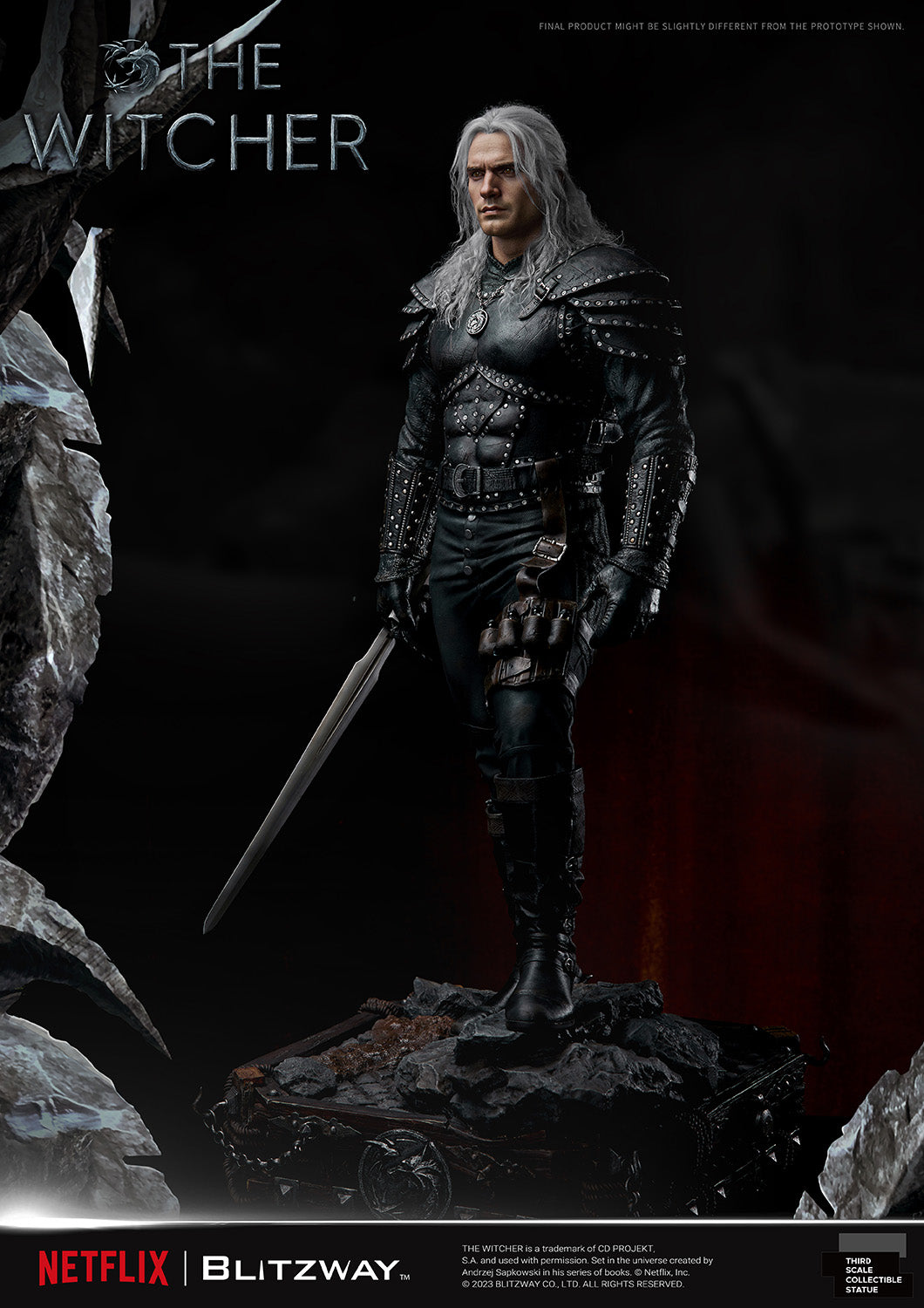 PRE-ORDER The Witcher - Geralt of Rivia 1/3