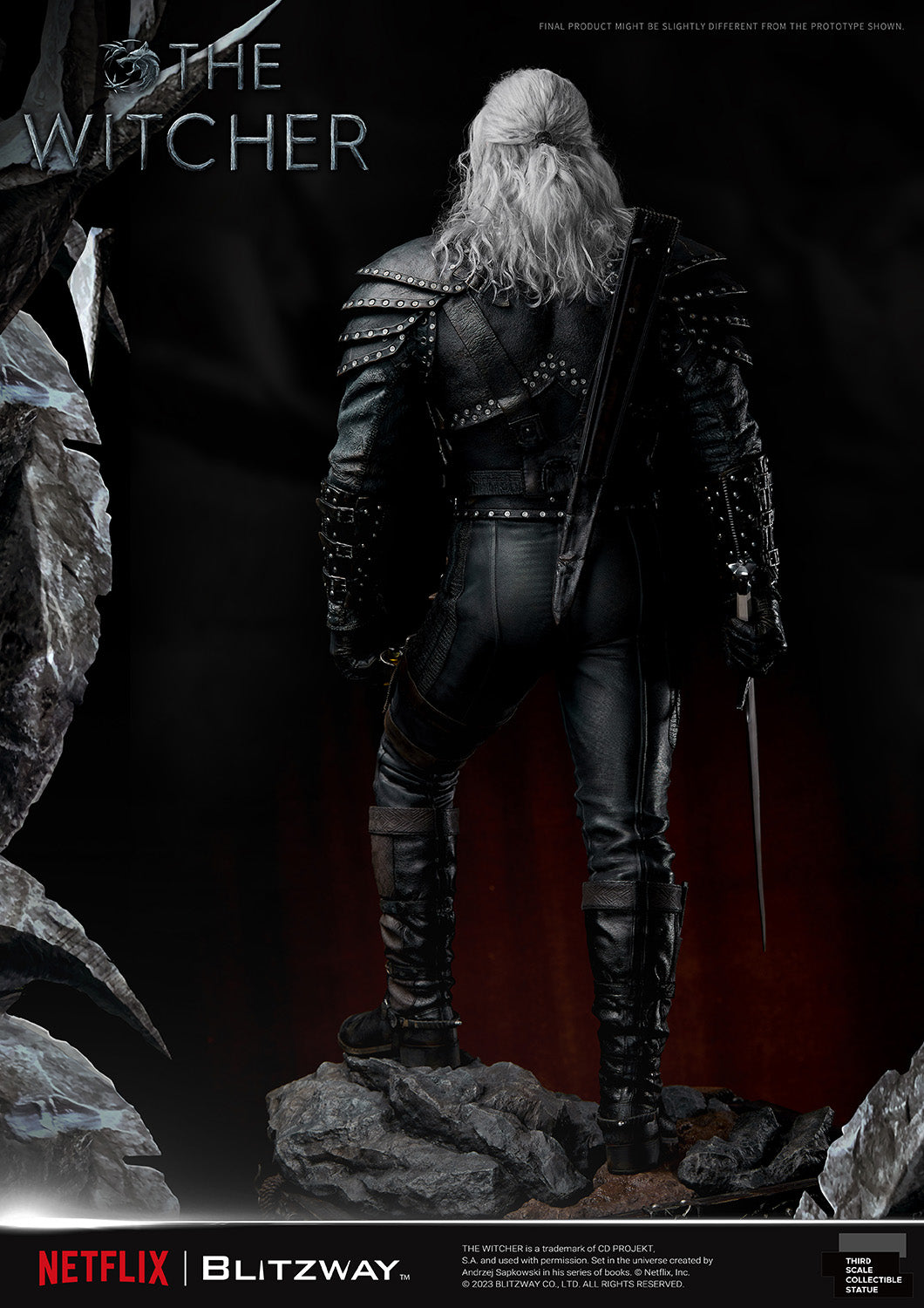 PRE-ORDER The Witcher - Geralt of Rivia 1/3
