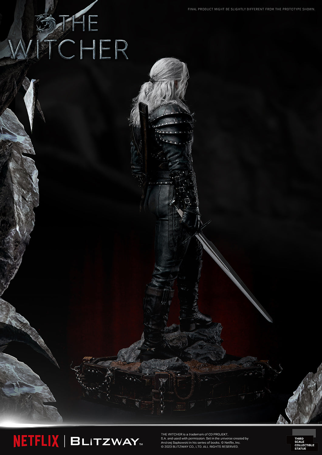 PRE-ORDER The Witcher - Geralt of Rivia 1/3