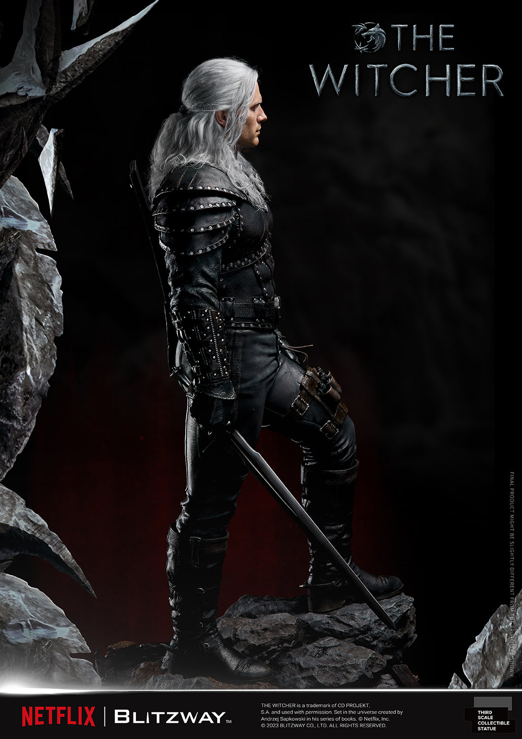 PRE-ORDER The Witcher - Geralt of Rivia 1/3