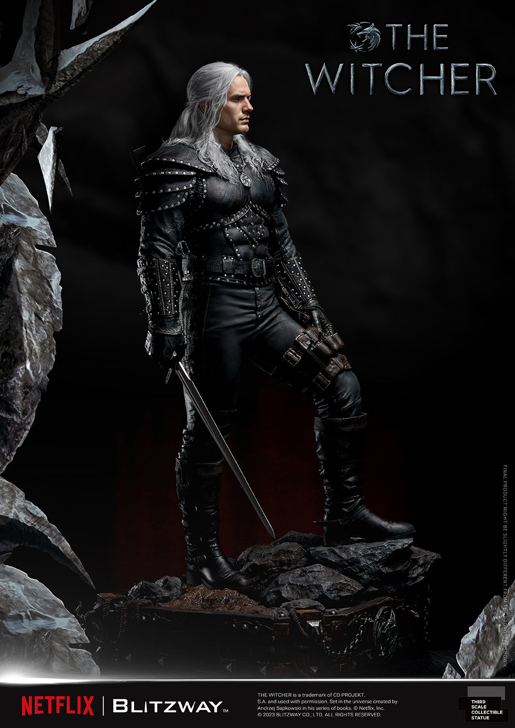 PRE-ORDER The Witcher - Geralt of Rivia 1/3