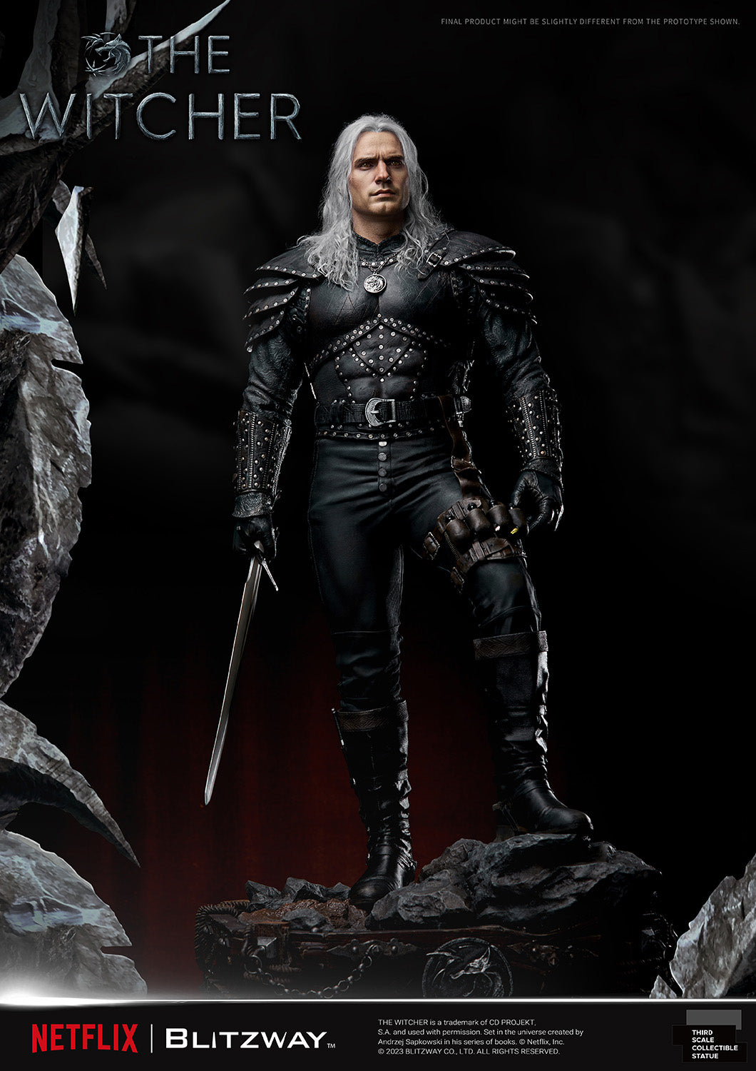 PRE-ORDER The Witcher - Geralt of Rivia 1/3