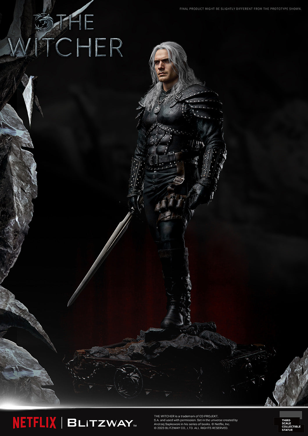 PRE-ORDER The Witcher - Geralt of Rivia 1/3