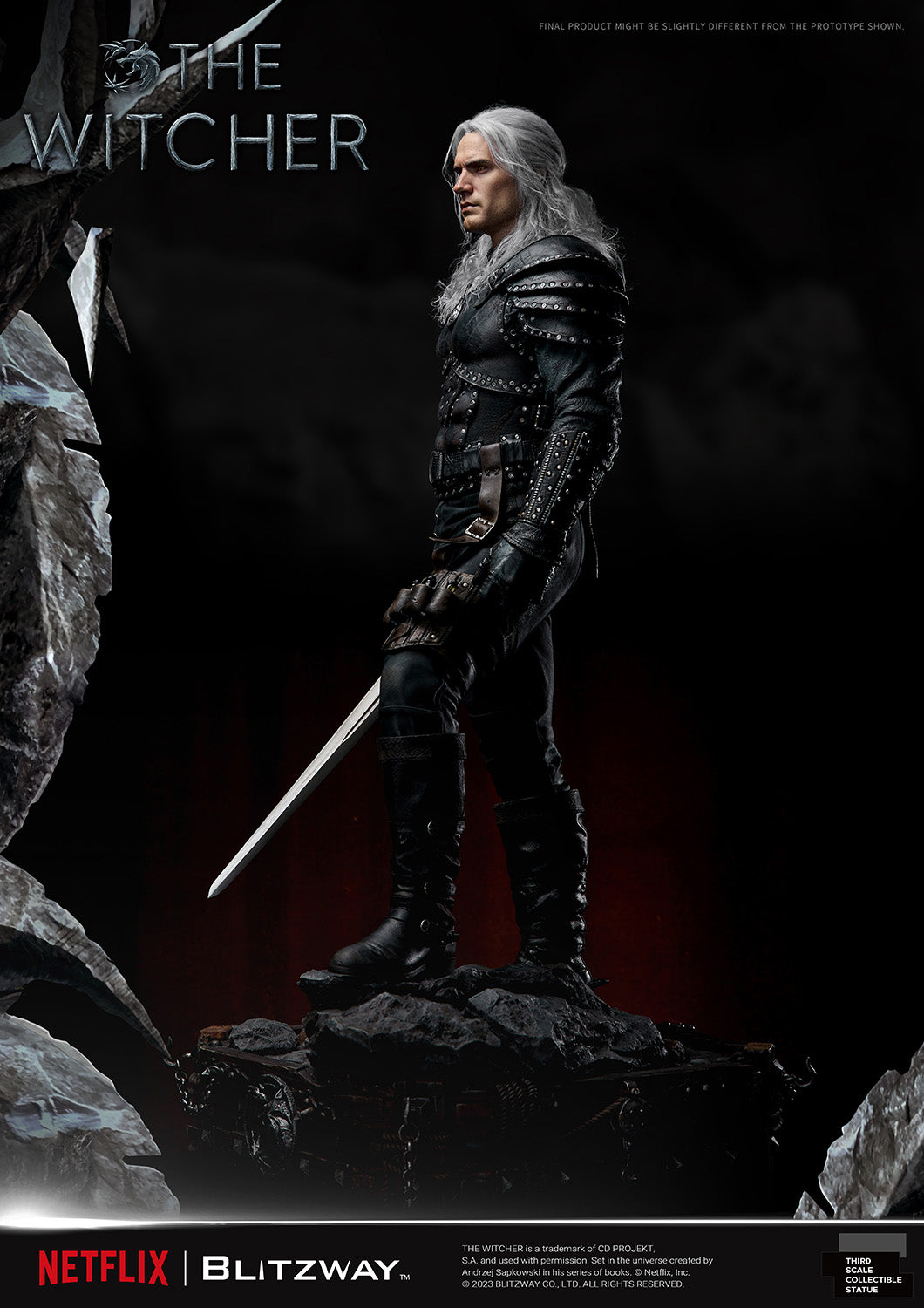 PRE-ORDER The Witcher - Geralt of Rivia 1/3