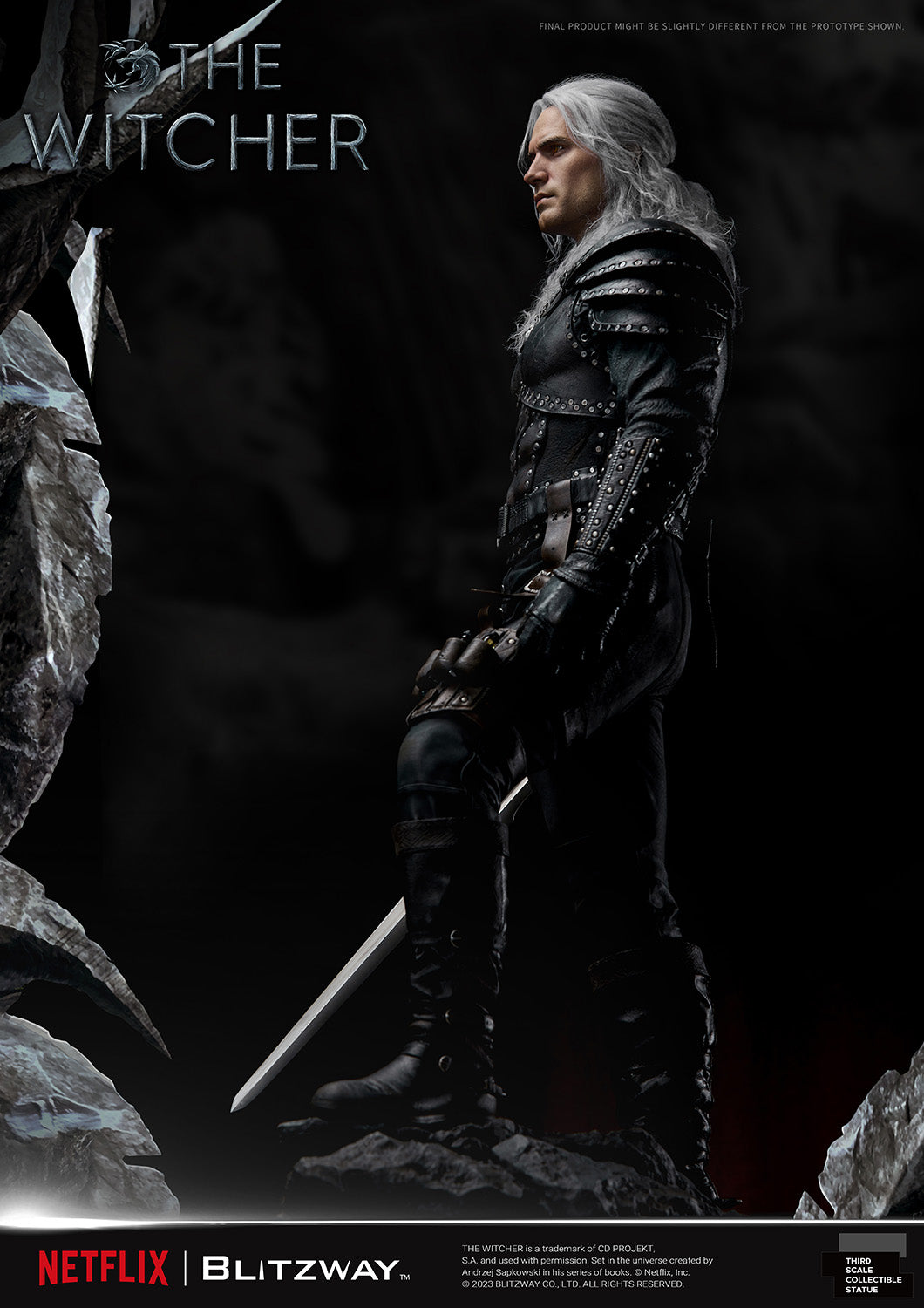 PRE-ORDER The Witcher - Geralt of Rivia 1/3
