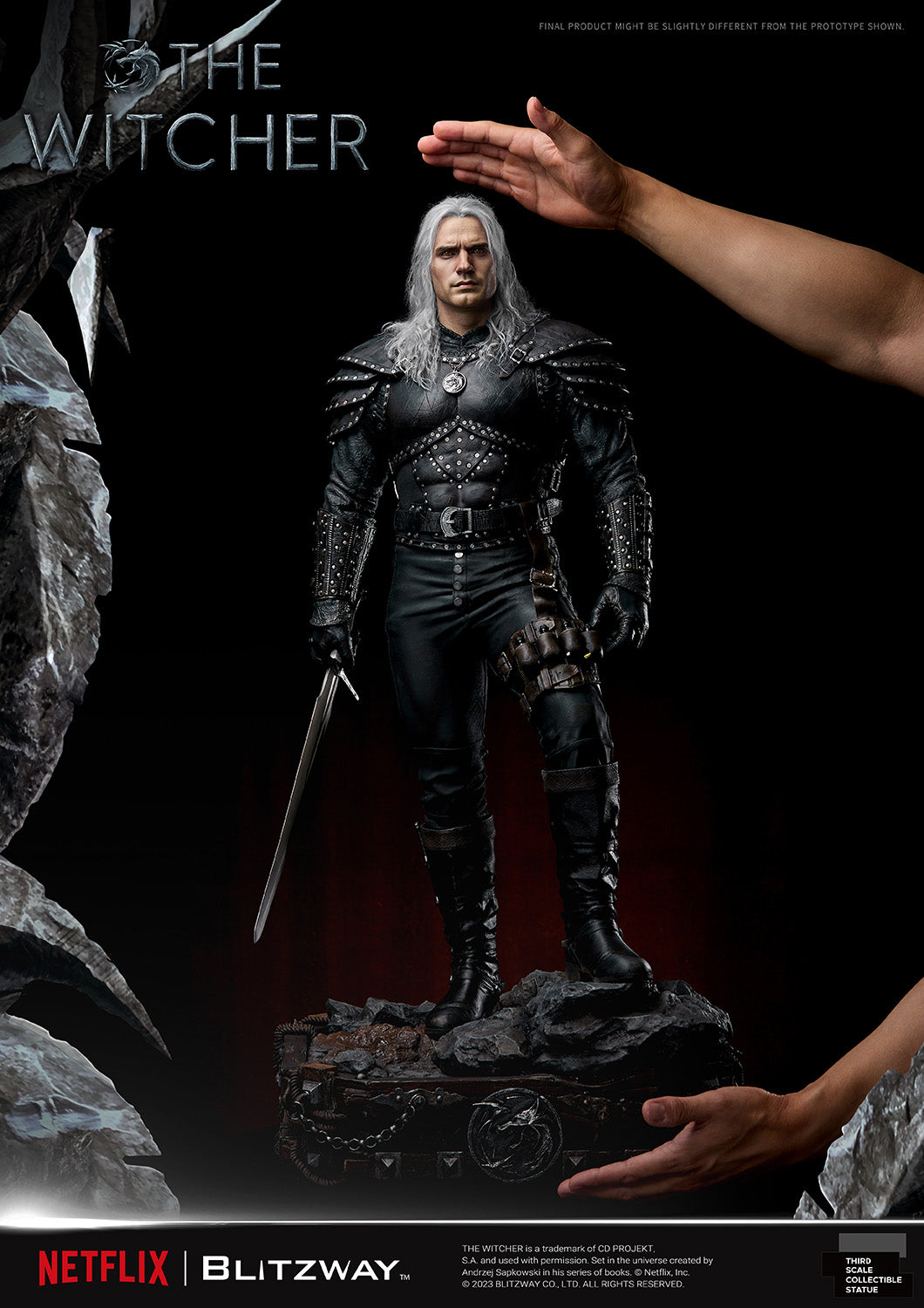 PRE-ORDER The Witcher - Geralt of Rivia 1/3