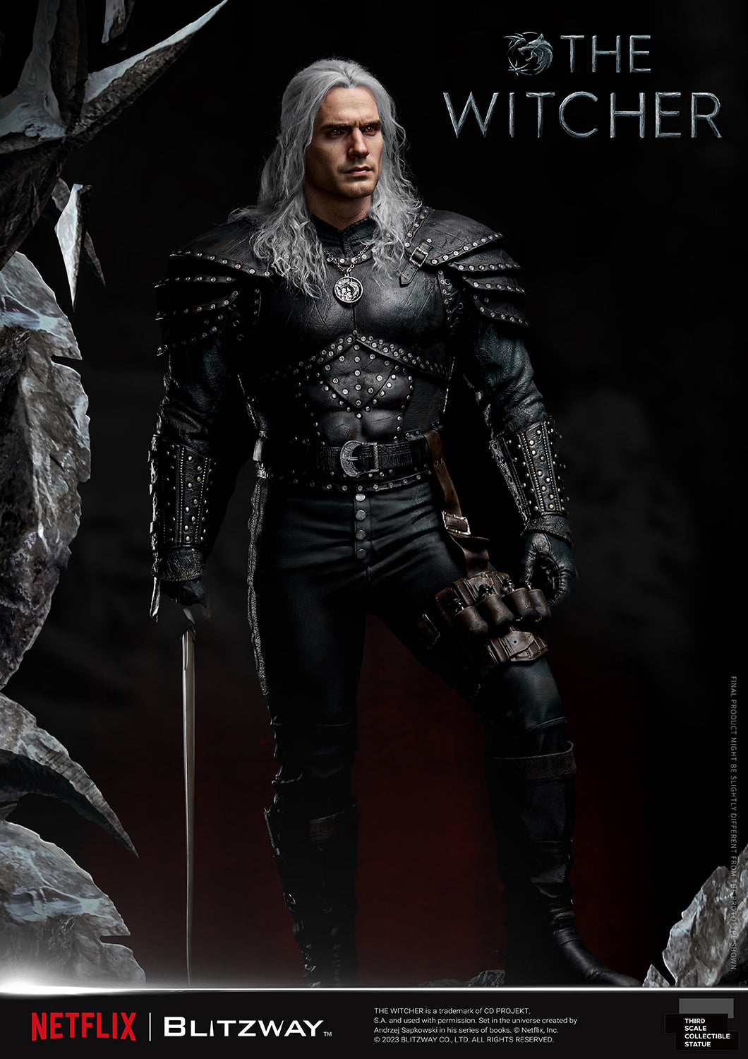 PRE-ORDER The Witcher - Geralt of Rivia 1/3