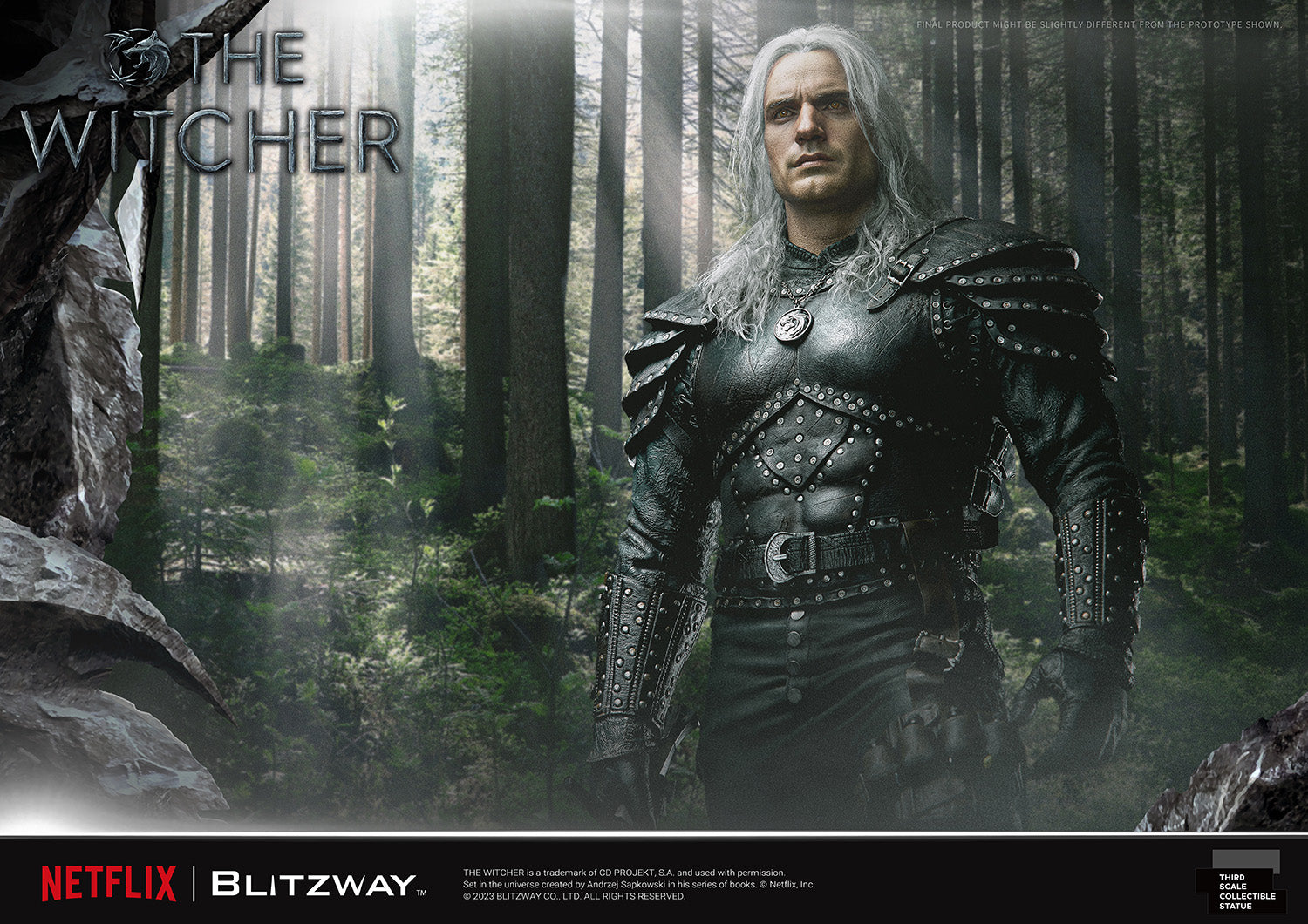 PRE-ORDER The Witcher - Geralt of Rivia 1/3