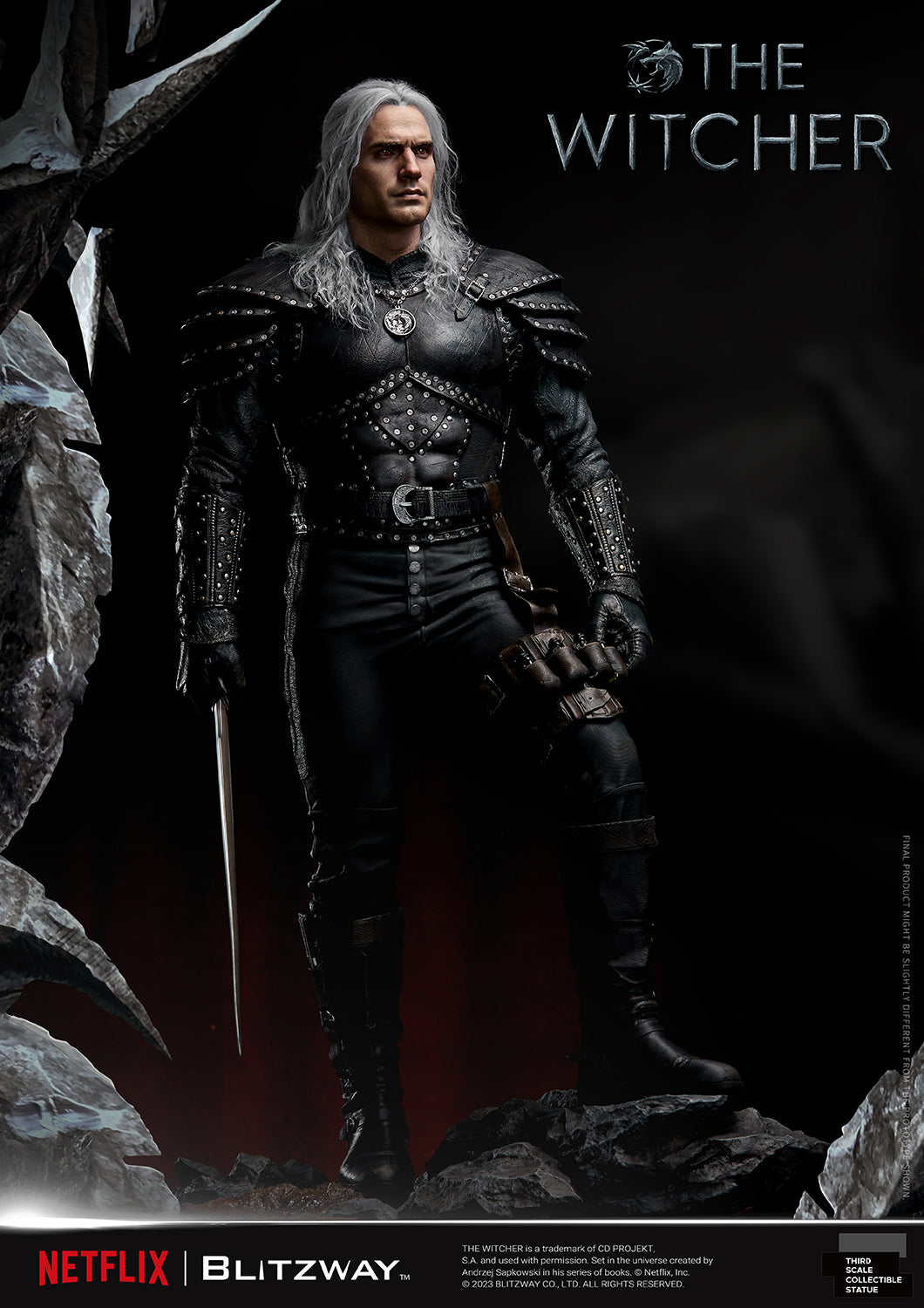 PRE-ORDER The Witcher - Geralt of Rivia 1/3