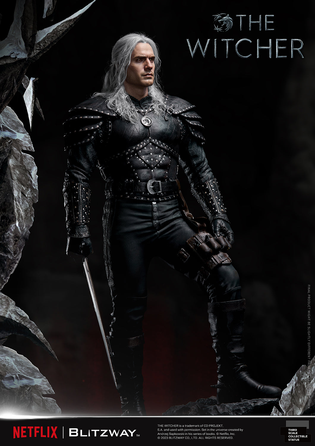 PRE-ORDER The Witcher - Geralt of Rivia 1/3