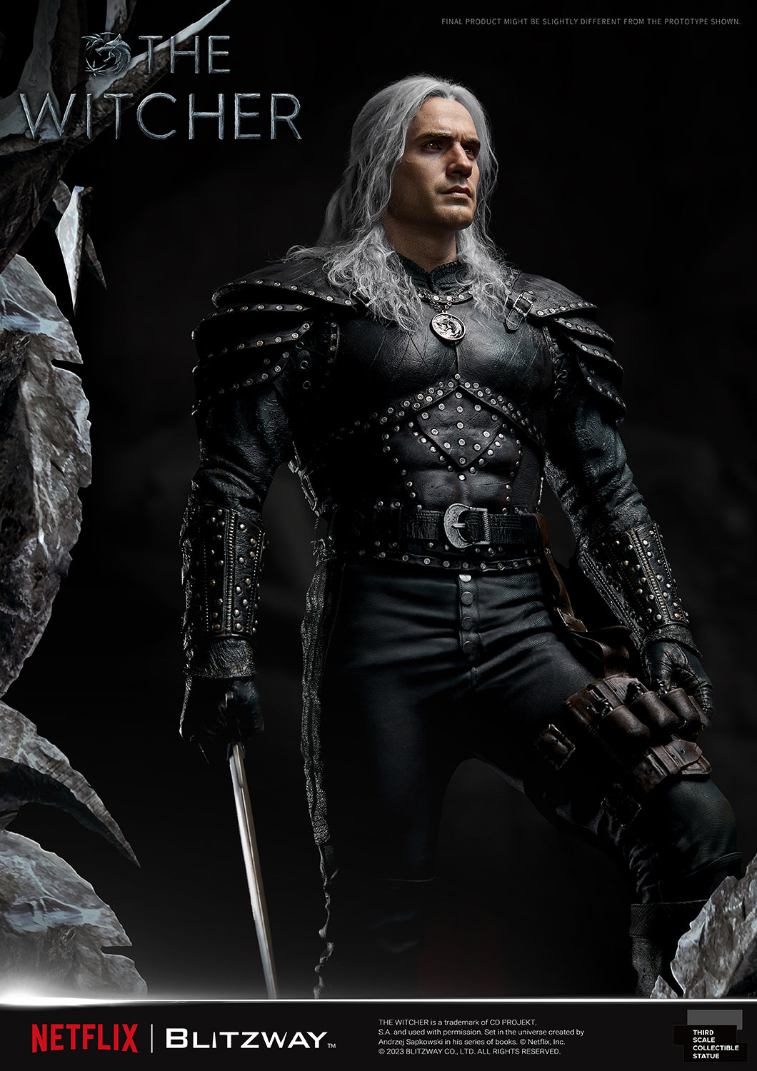 PRE-ORDER The Witcher - Geralt of Rivia 1/3