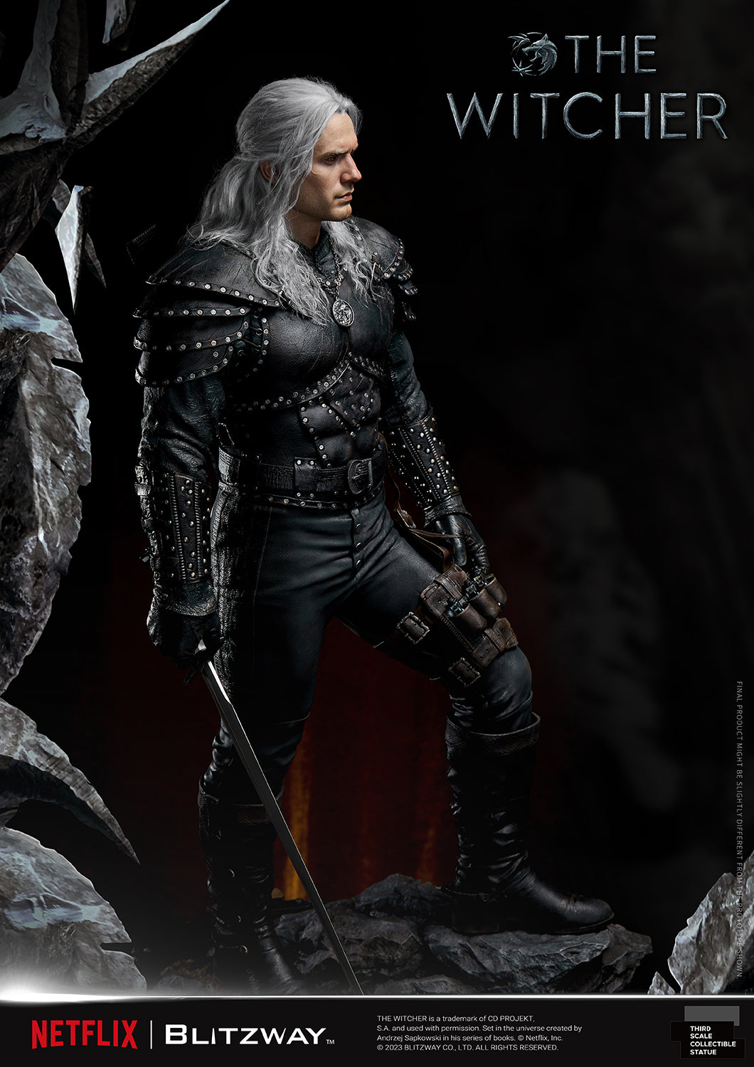 PRE-ORDER The Witcher - Geralt of Rivia 1/3