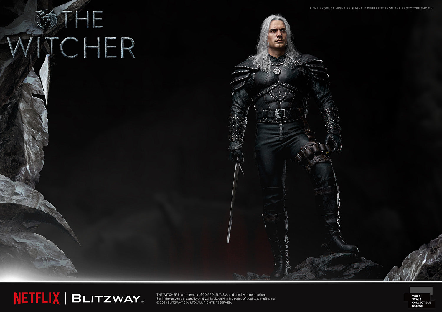 PRE-ORDER The Witcher - Geralt of Rivia 1/3