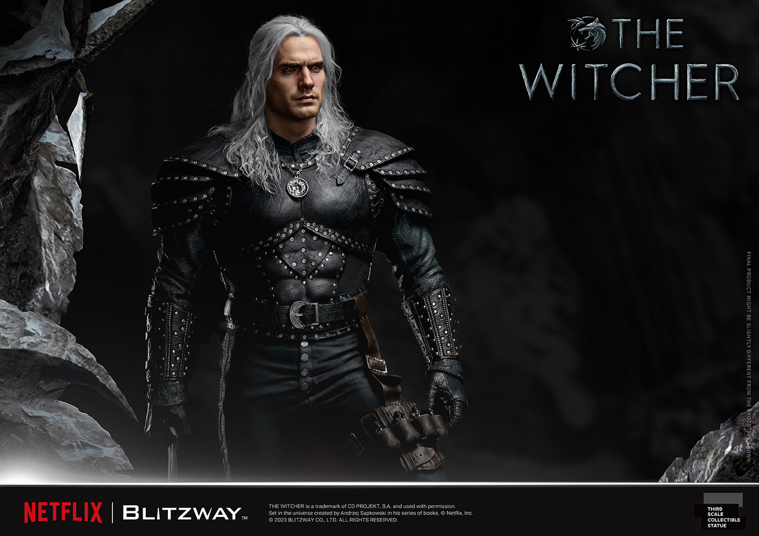 PRE-ORDER The Witcher - Geralt of Rivia 1/3