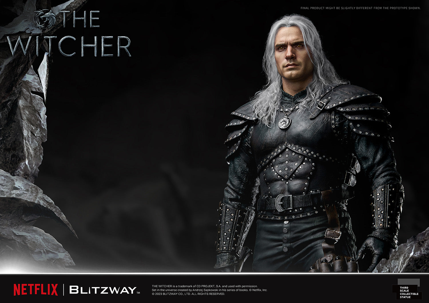 PRE-ORDER The Witcher - Geralt of Rivia 1/3