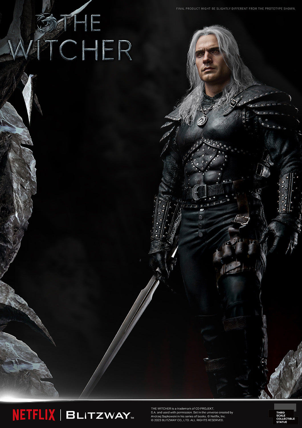 PRE-ORDER The Witcher - Geralt of Rivia 1/3