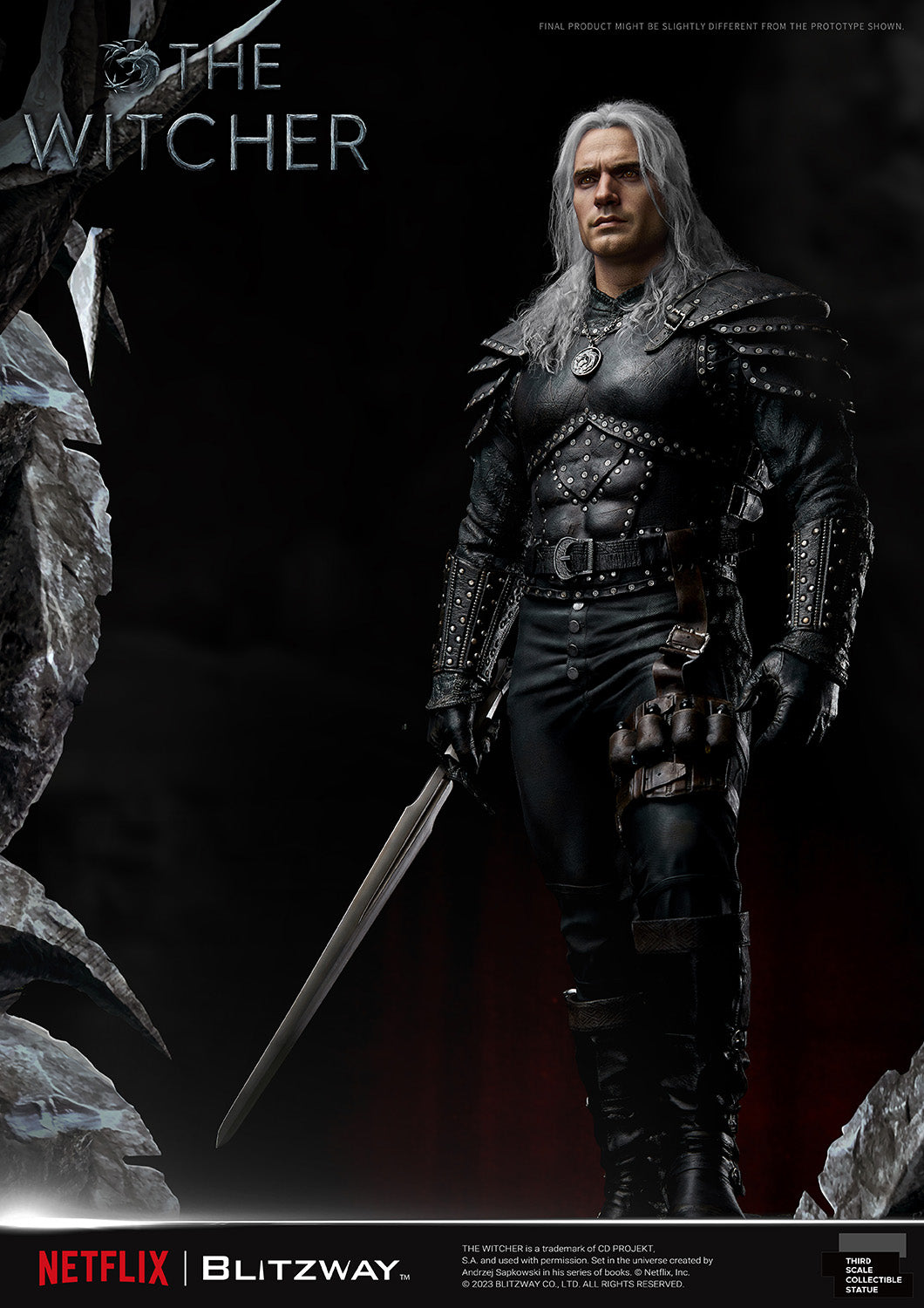 PRE-ORDER The Witcher - Geralt of Rivia 1/3