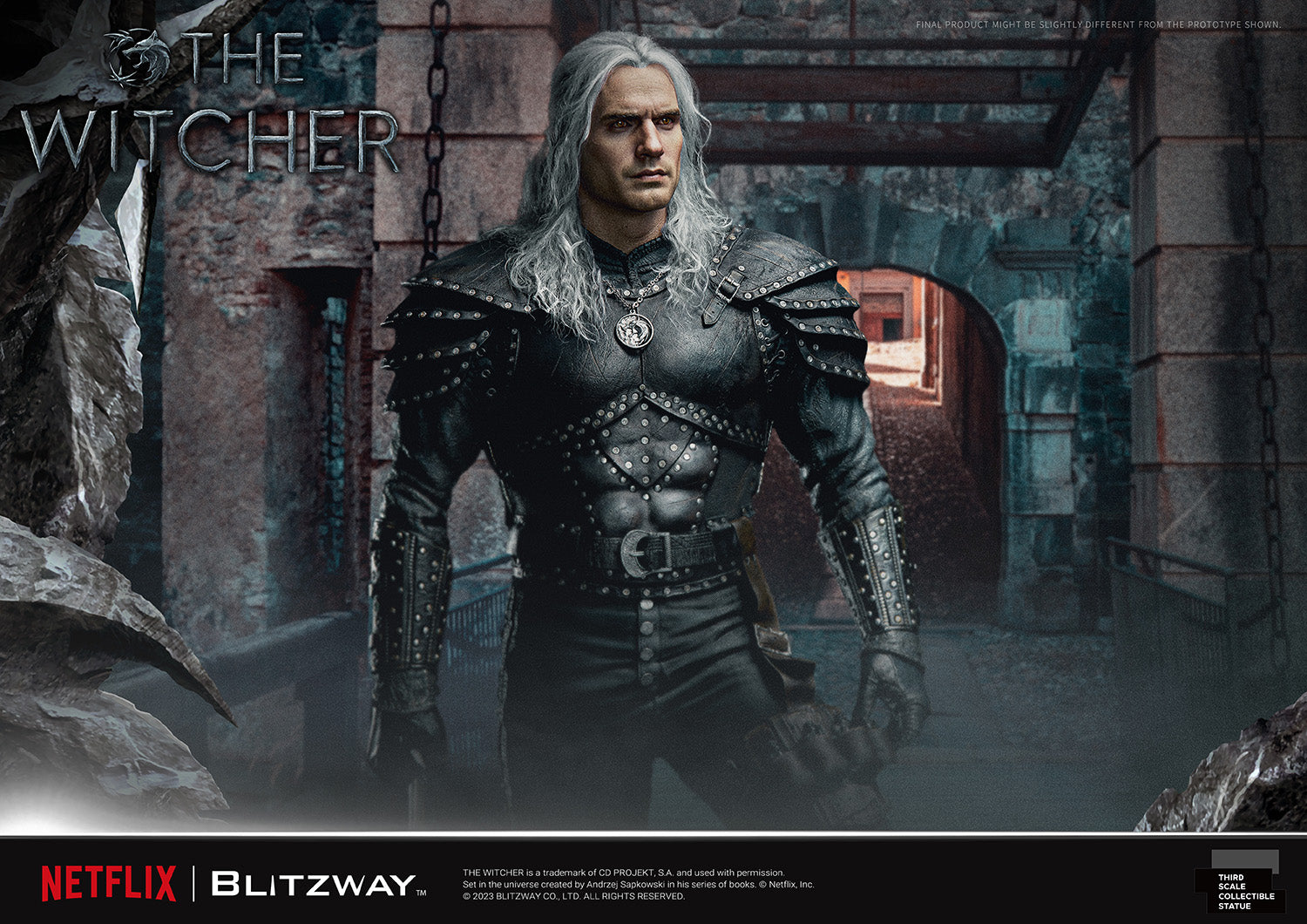 PRE-ORDER The Witcher - Geralt of Rivia 1/3